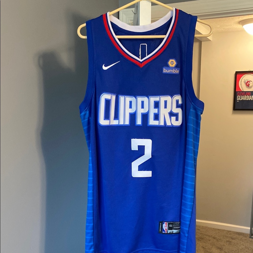 Kawhi Leonard Clippers Basketball Jersey